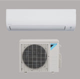 Daikin air conditioning unit on a gray background