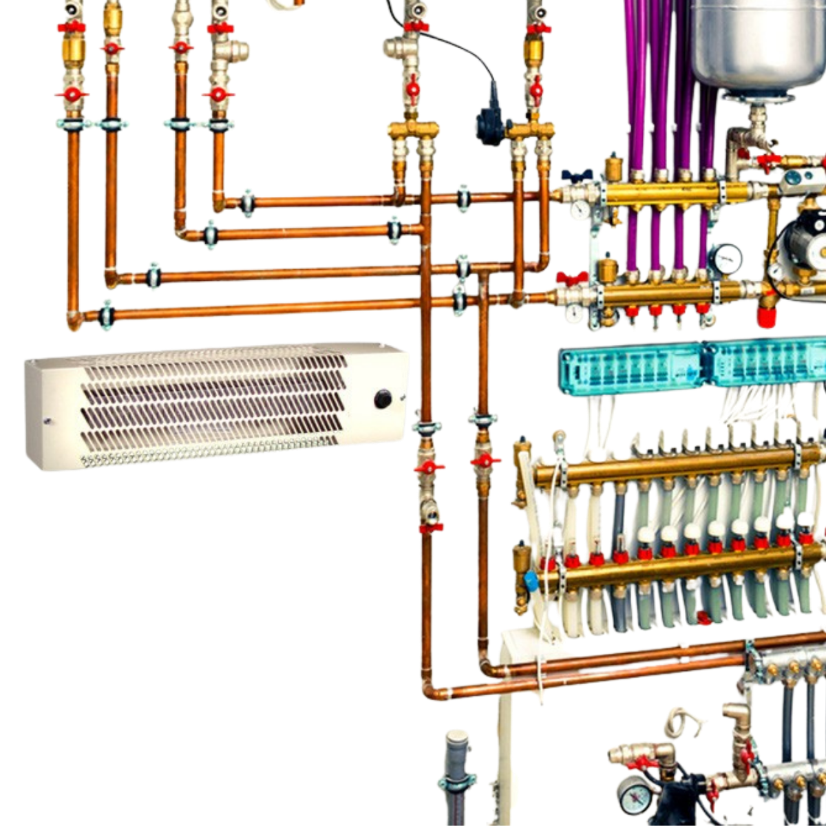 QMark Convection Utility Well House Heater - Near Indoor Pipes
