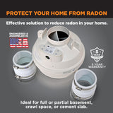 Suncourt Radon Fan Mitigation Kit