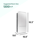 Santa Fe In-Wall Dehumidifier (UltraMD33) suggested room size 1200 sq ft
