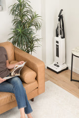 SEBO Automatic X& Premium Upright tucks away with its slim profile