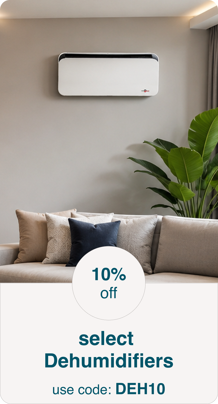 Select Dehumidifiers on sale