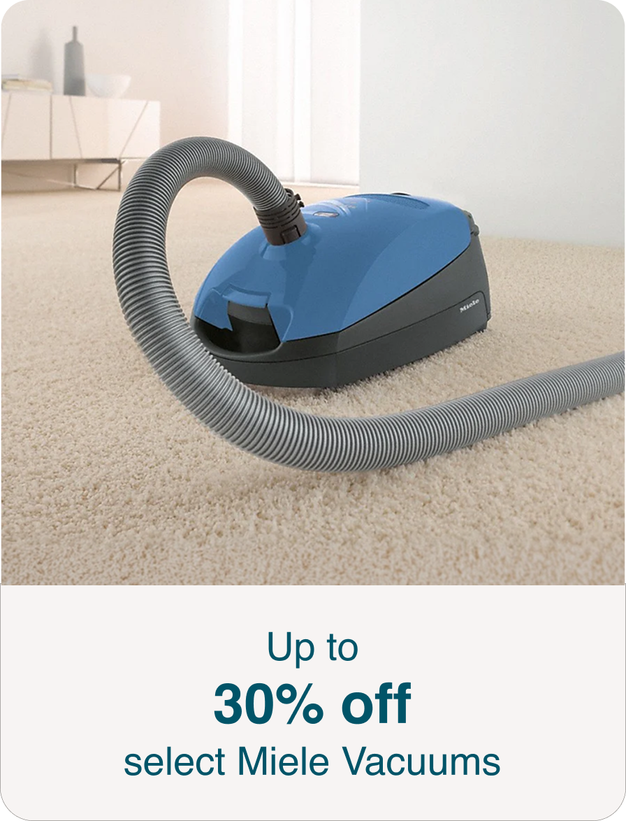 Select Miele Vacuums on sale