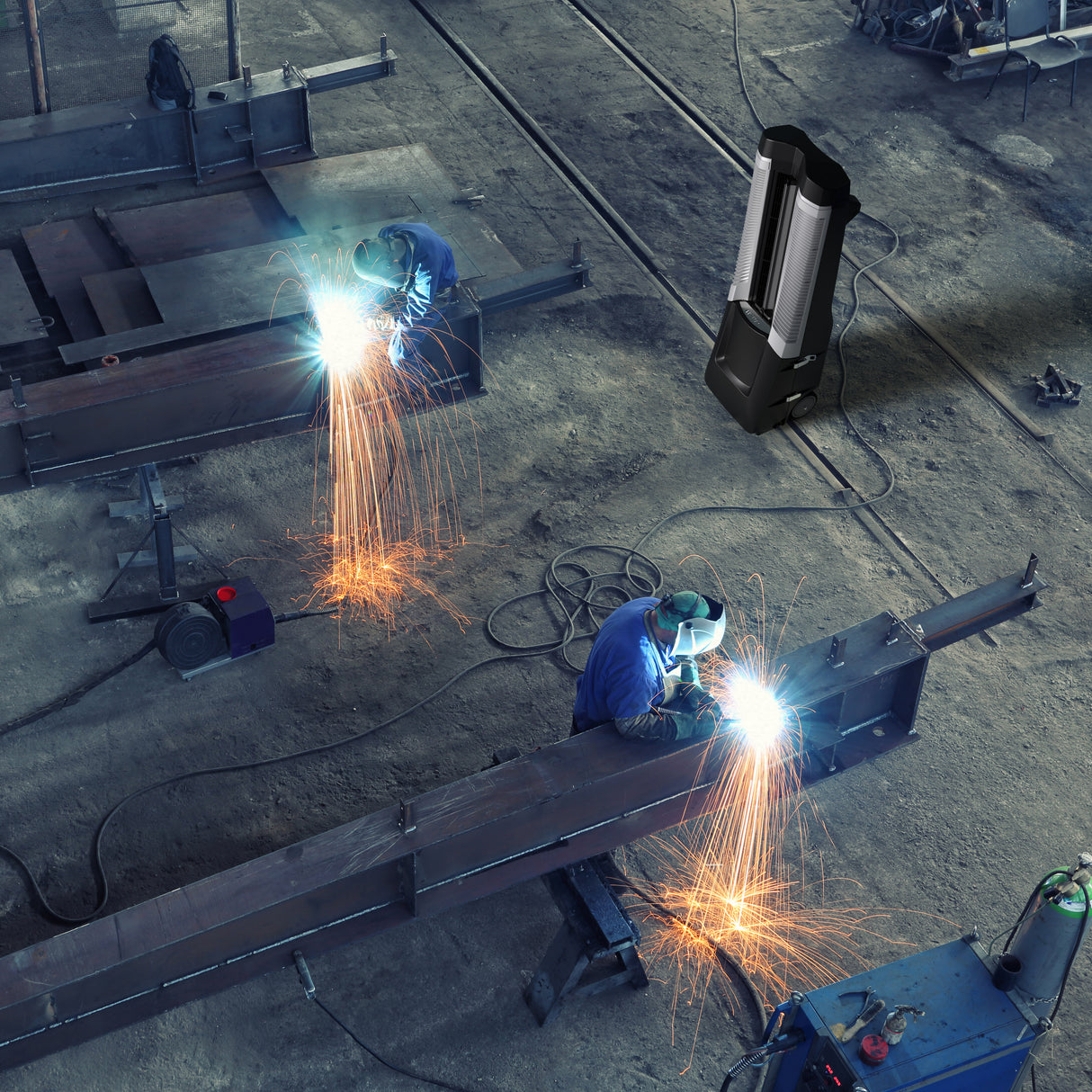 Vector Climate System cooling welders