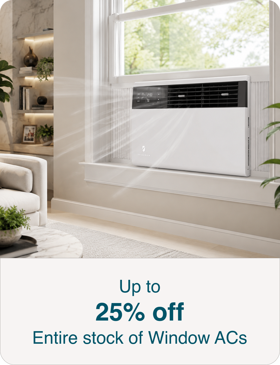 Window air conditioners