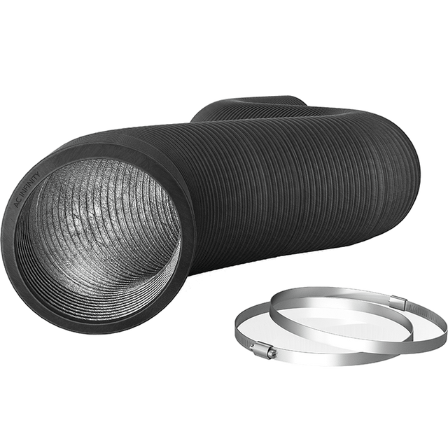 AC Infinity Flexible 10" 4-Layer Heavy Duty Aluminum Ducting 8ft - Main