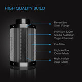 AC Infinity Charcoal Carbon Filter for 8-in Duct Fan