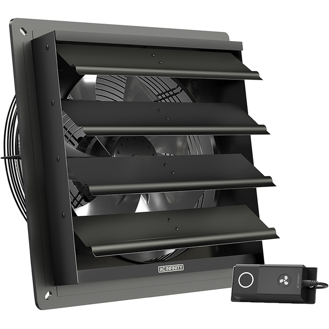 Ac Infinity Airlift 12 Inch Shutter Exhaust Fan Speed Controller Main