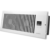 AC Infinity AIRTAP T4 4-In x 12-In Register Booster Fan - White