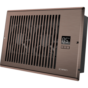 AC Infinity AIRTAP T6 6-In x 10-In" Register Booster Fan - Bronze