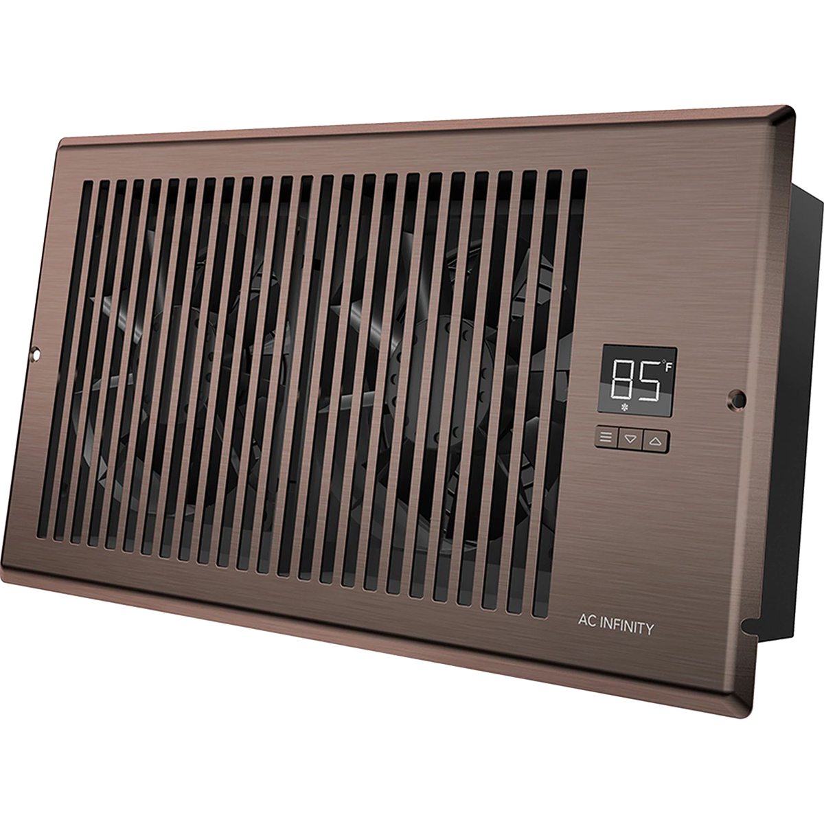 AC Infinity AIRTAP T6 6-In x 12-In Register Booster Fan - Bronze