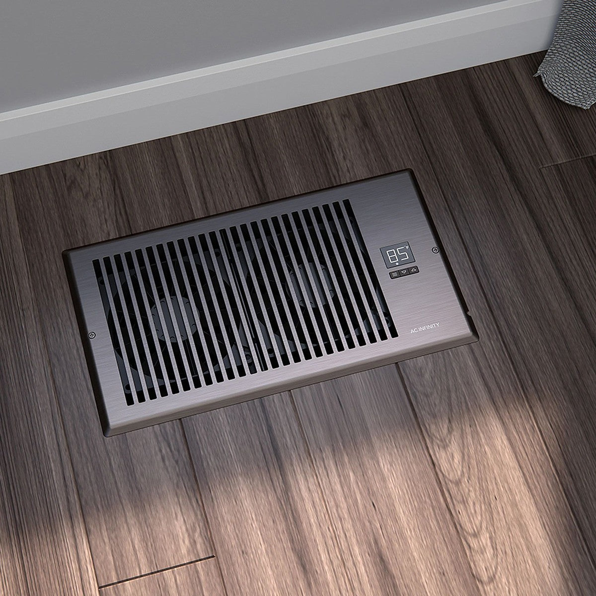 AC Infinity AIRTAP T4 4-In x 12-In Register Booster Fan
