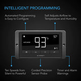 AC Infinity AIRTITAN T3 6-In Ventilation Fan w/ Temperature & Humidity Controller - Smart Controller