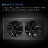 AC Infinity AIRTITAN T7 12-In Ventilation Fan w/ Temperature & Humidity Controller