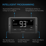 AC Infinity AIRTITAN T7 12-In Ventilation Fan w/ Temperature & Humidity Controller - Intelligent Programming