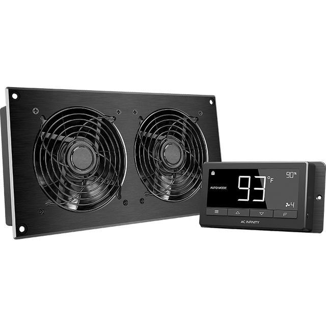 AC Infinity AIRTITAN T7 12-In Ventilation Fan w/ Temperature & Humidity Controller