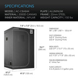 Ac Infinity Cloudlab 80 Inch Grow Tent 844 Specs