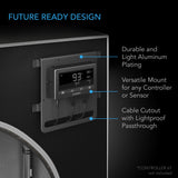 AC Infinity CLOUDLAB 80" Mylar Canvas Advance Grow Tent - Versatile Mount for any Controller