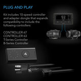 AC Infinity CLOUDLINE Lite A8 8-In. Inline Duct Fan - Plug & Play