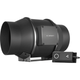 AC Infinity CLOUDLINE S6 6-in Inline Duct Fan w/ Speed Controller
