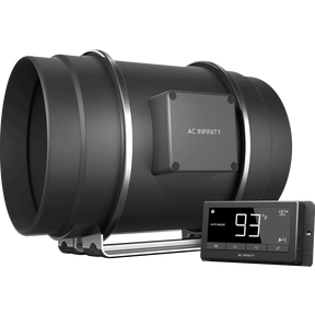 AC Infinity CLOUDLINE T10 10-In Inline Duct Fan w/ LCD Thermal Controller
