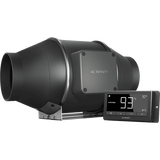AC Infinity CLOUDLINE T4 4-In Inline Duct Fan w/ LCD Thermal Controller