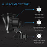 AC Infinity CLOUDRAY 10-Speed Grow Tent Clip Fan - Details