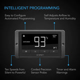 AC Infinity CLOUDRAY T10 Whole House Fan w/ Temperature & Humidity Controller - Digital Controller