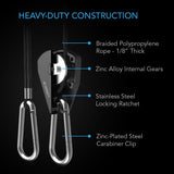 AC Infinity Heavy-Duty Adjustable Rope Clip Hangers