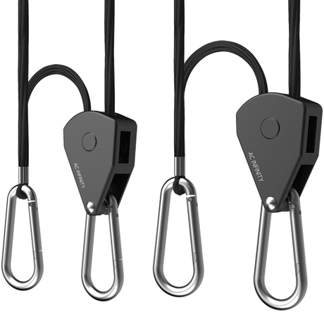 AC Infinity Heavy-Duty Adjustable Rope Clip Hangers