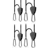 AC Infinity Heavy-Duty Adjustable Rope Clip Hangers - 2 Pair