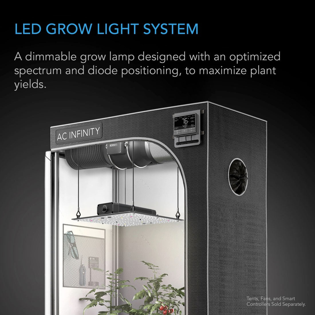AC Infinity IONBOARD Full Spectrum LED Grow Light - Light System