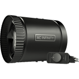 AC Infinity Raxial Inline Duct Booster Fan w/Speed Controller 6" - Specs