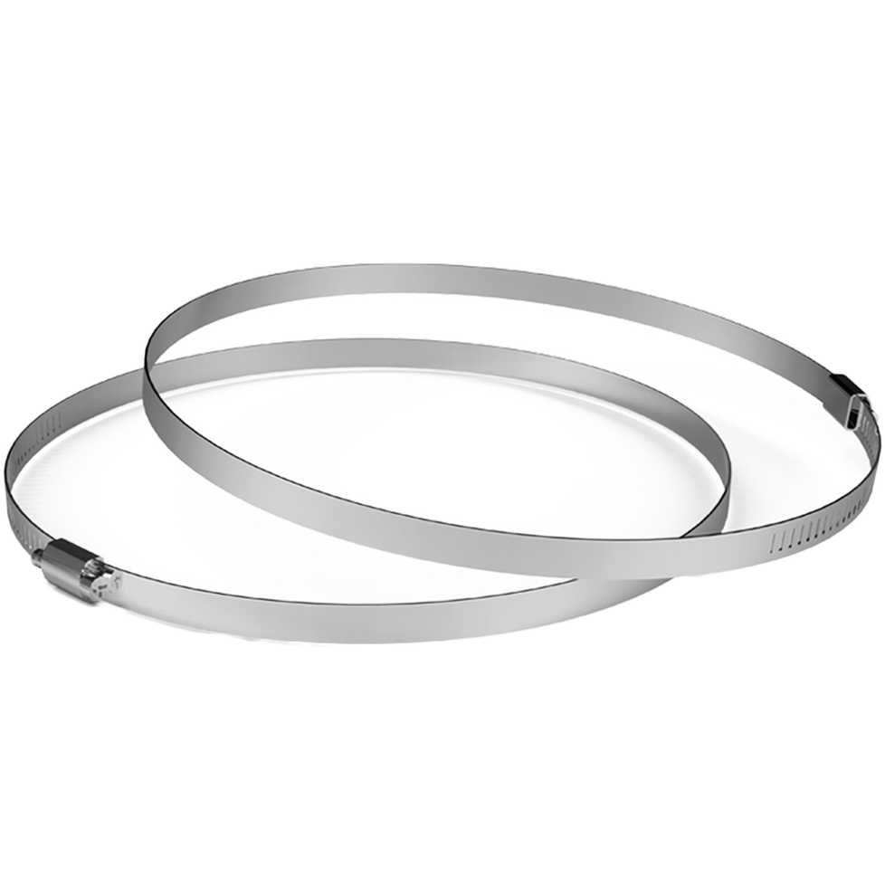 AC Infinity Stainless Steel Duct Clamps - 10-inch 2 Clamps