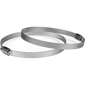 AC Infinity Stainless Steel Duct Clamps - 6-inch, 2-Pack