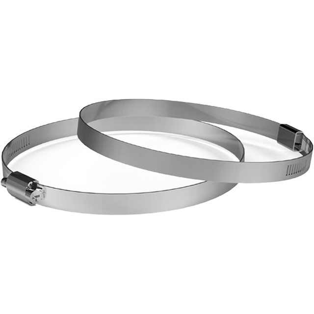 AC Infinity Stainless Steel Duct Clamps - 6-inch, 2-Pack