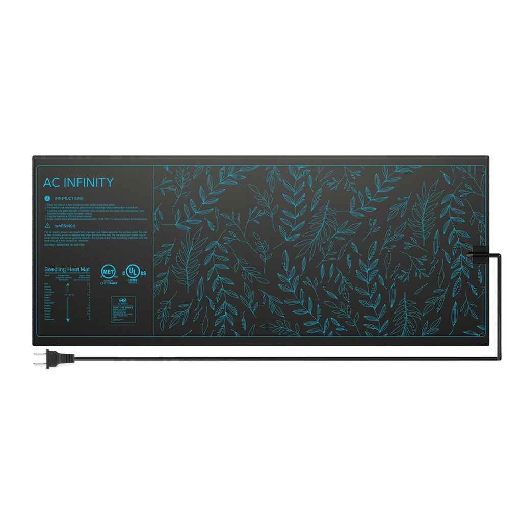 AC Infinity SUNCORE IP-67 Waterproof Seedling Heat Mats - 48 x 20.75 in.