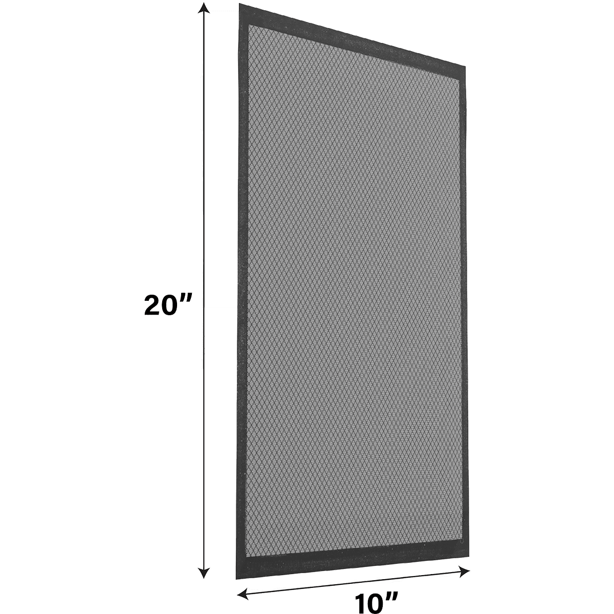 Air-Care 10-In. Wide Flexible Permanent Electrostatic Washable 1-In. Deep MERV 8 Air Filter - 10x20x1