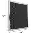 Air-Care 10-In. Wide Permanent Electrostatic Washable 1-In. Deep MERV 8 Air Filter - 10x10x1