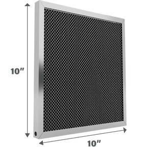 Air-Care 10-In. Wide Permanent Electrostatic Washable 1-In. Deep MERV 8 Air Filter - 10x10x1