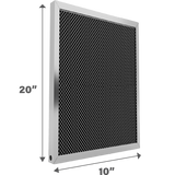 Air-Care 10-In. Wide Permanent Electrostatic Washable 1-In. Deep MERV 8 Air Filter - 10x20x1