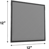 Air-Care 12-In. Wide Flexible Permanent Electrostatic Washable 1-In. Deep MERV 8 Air Filter - 12x12x1