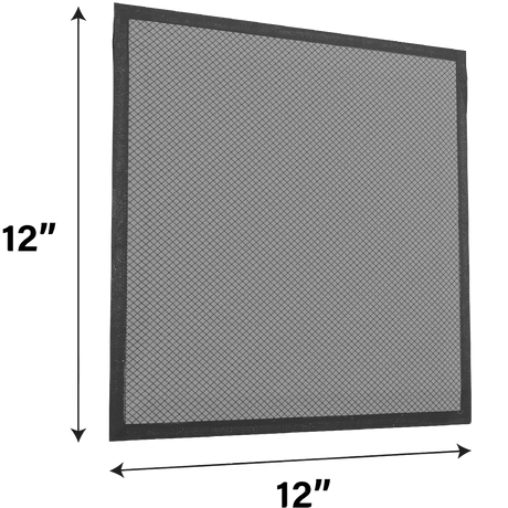 Air-Care 12-In. Wide Flexible Permanent Electrostatic Washable 1-In. Deep MERV 8 Air Filter - 12x12x1