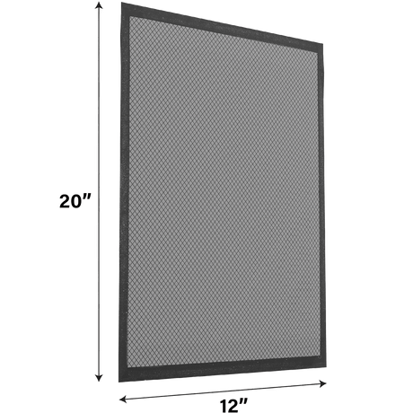 Air-Care 12-In. Wide Flexible Permanent Electrostatic Washable 1-In. Deep MERV 8 Air Filter - 12x20x1