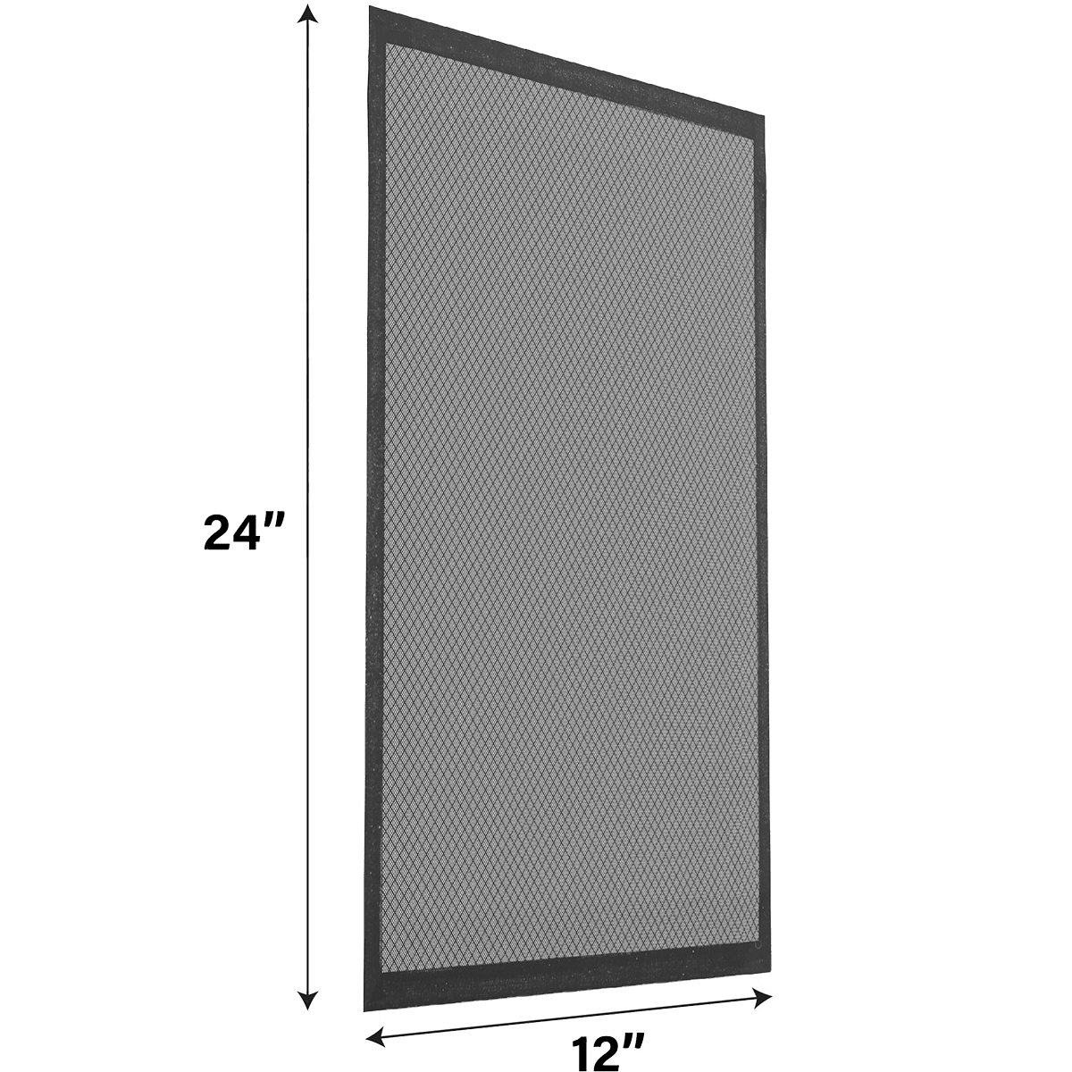 Air-Care 12-In. Wide Flexible Permanent Electrostatic Washable 1-In. Deep MERV 8 Air Filter - 12x24x1