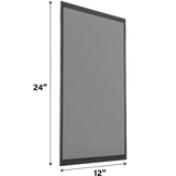Air-Care 12-In. Wide Flexible Permanent Electrostatic Washable 1-In. Deep MERV 8 Air Filter - 12x24x1