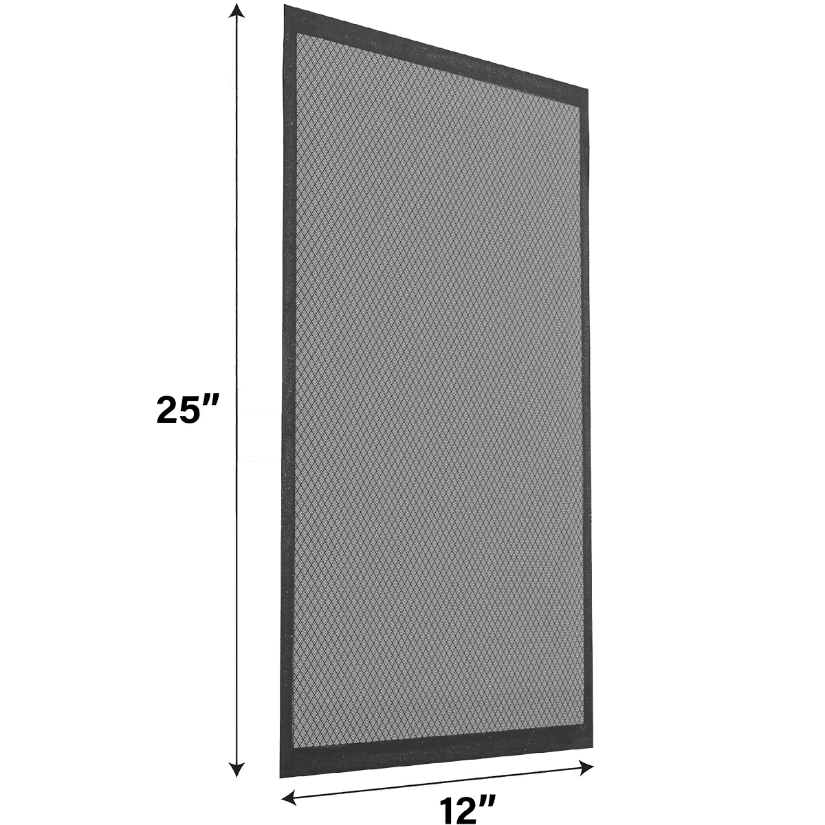 Air-Care 12-In. Wide Flexible Permanent Electrostatic Washable 1-In. Deep MERV 8 Air Filter - 12x25x1