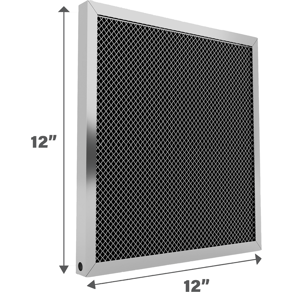 Air-Care 12-In. Wide Permanent Electrostatic Washable 1-In. Deep MERV 8 Air Filter - 12x12x1