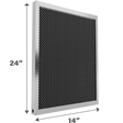 Air-Care 14-In. Wide Permanent Electrostatic Washable 1-In. Deep MERV 8 Air Filter - 14x24x1