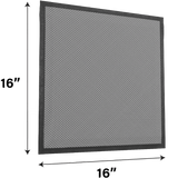 Air-Care 16-In. Wide Flexible Permanent Electrostatic Washable 1-In. Deep MERV 8 Air Filter - 16x16x1